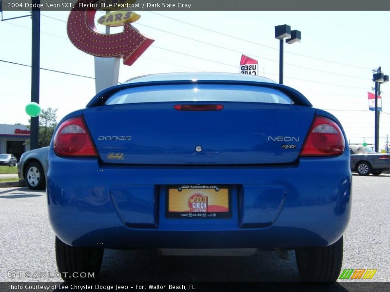 Electric Blue Pearlcoat / Dark Slate Gray 2004 Dodge Neon SXT