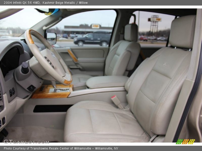 Kashmir Beige Metallic / Willow 2004 Infiniti QX 56 4WD