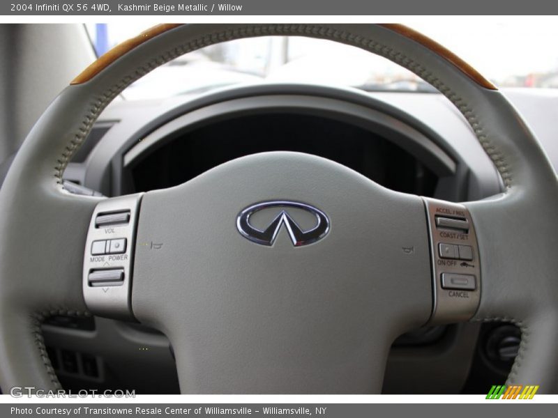 Kashmir Beige Metallic / Willow 2004 Infiniti QX 56 4WD