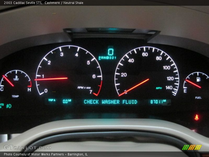 Cashmere / Neutral Shale 2003 Cadillac Seville STS