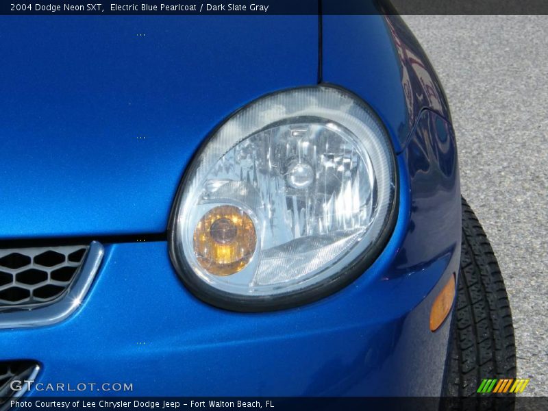 Electric Blue Pearlcoat / Dark Slate Gray 2004 Dodge Neon SXT