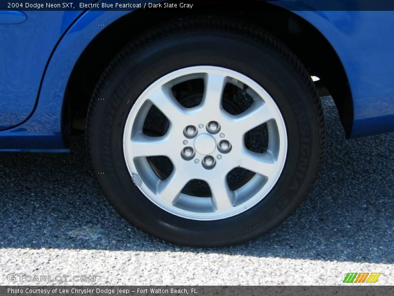 Electric Blue Pearlcoat / Dark Slate Gray 2004 Dodge Neon SXT