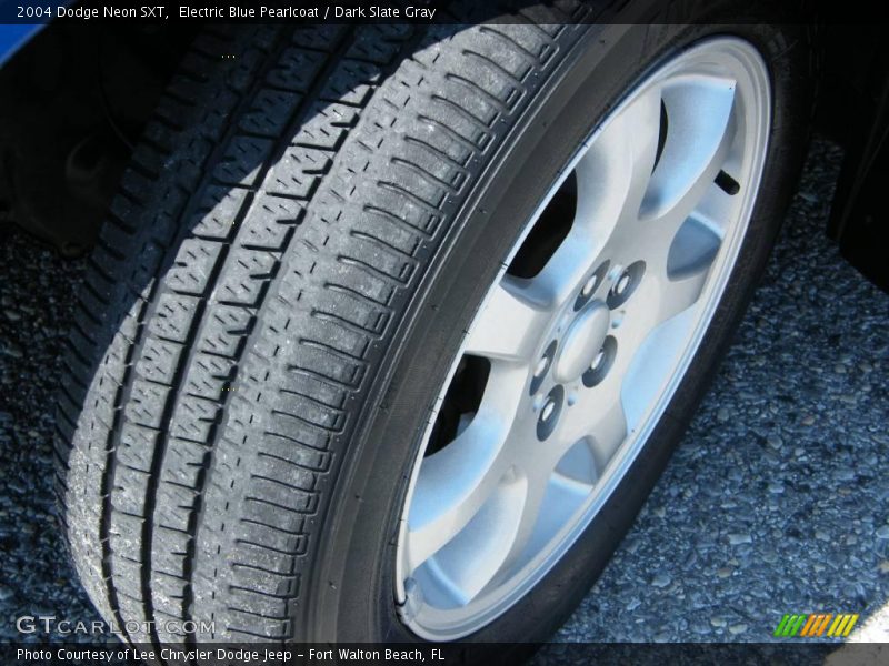 Electric Blue Pearlcoat / Dark Slate Gray 2004 Dodge Neon SXT