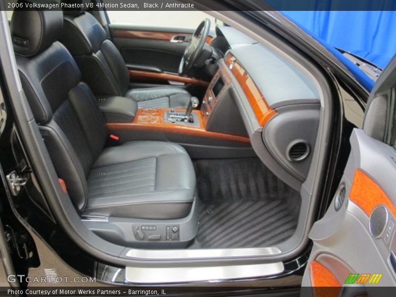 Front Seat of 2006 Phaeton V8 4Motion Sedan