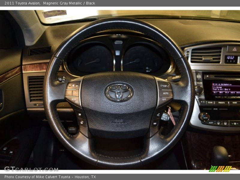 Magnetic Gray Metallic / Black 2011 Toyota Avalon