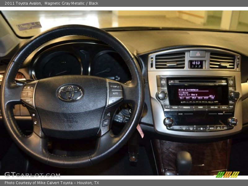 Magnetic Gray Metallic / Black 2011 Toyota Avalon