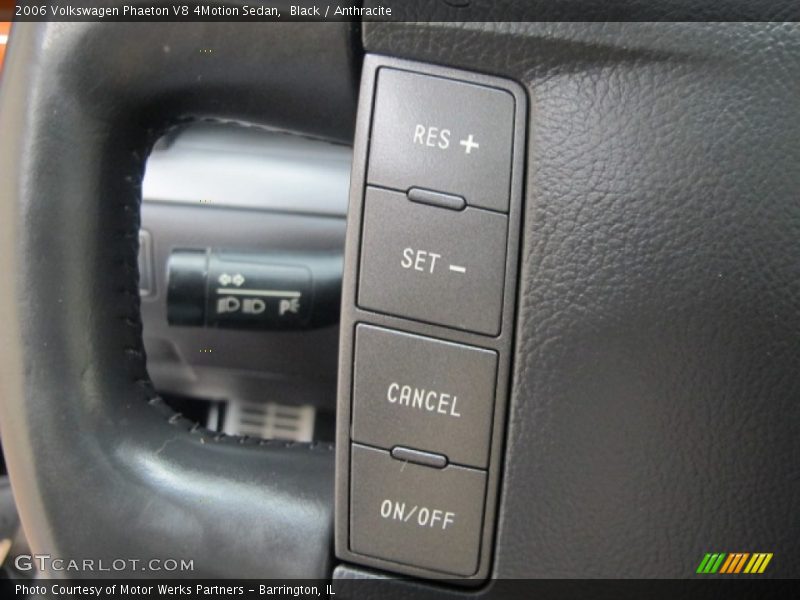 Controls of 2006 Phaeton V8 4Motion Sedan