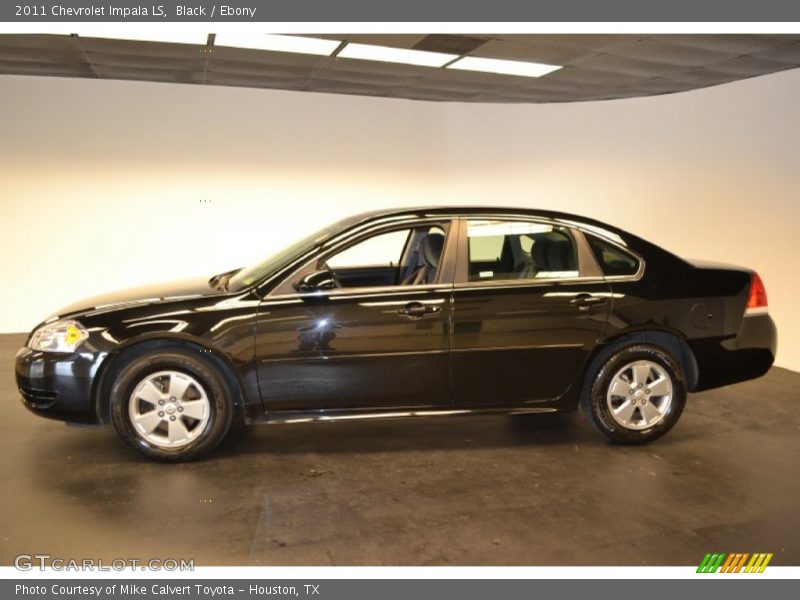 Black / Ebony 2011 Chevrolet Impala LS