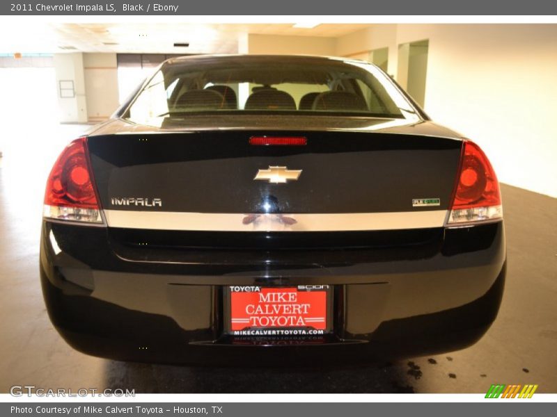 Black / Ebony 2011 Chevrolet Impala LS