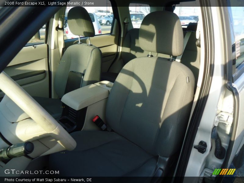Light Sage Metallic / Stone 2008 Ford Escape XLS