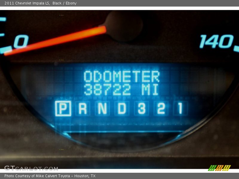 Black / Ebony 2011 Chevrolet Impala LS