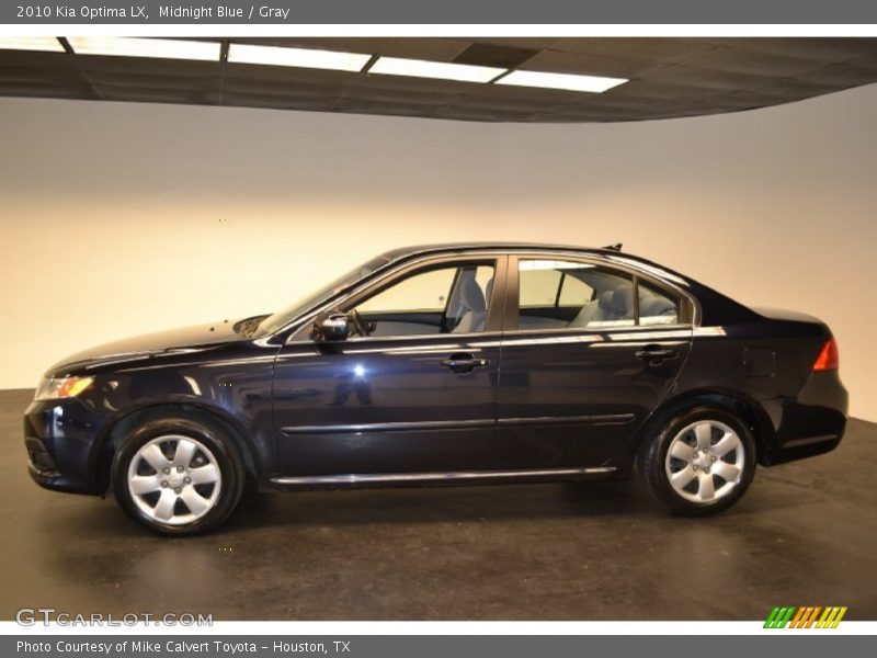 Midnight Blue / Gray 2010 Kia Optima LX