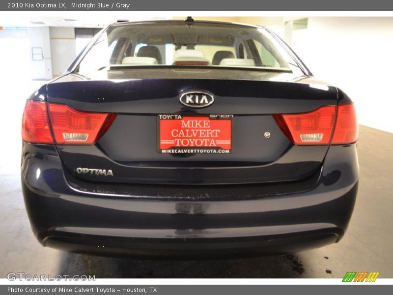 Midnight Blue / Gray 2010 Kia Optima LX