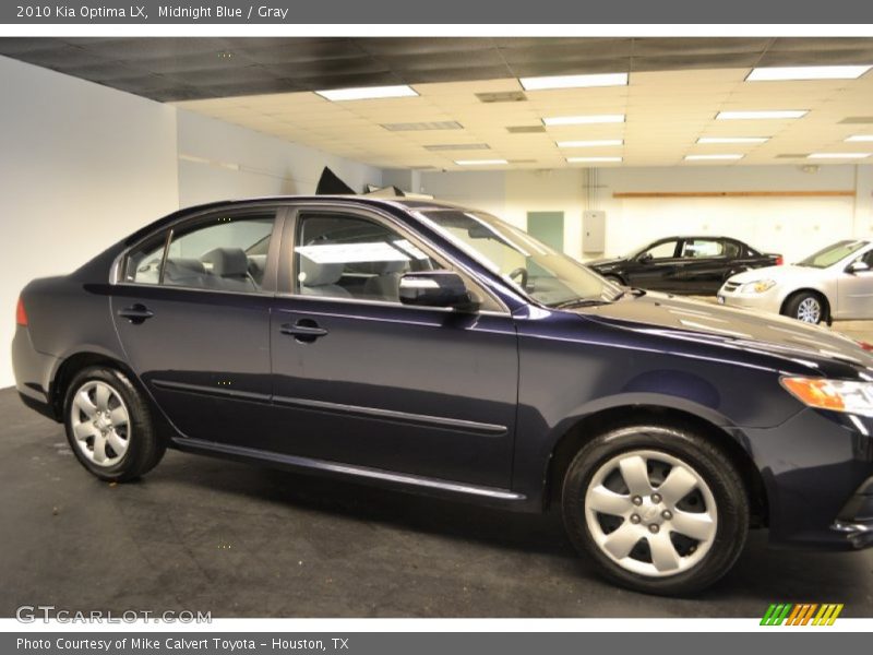 Midnight Blue / Gray 2010 Kia Optima LX