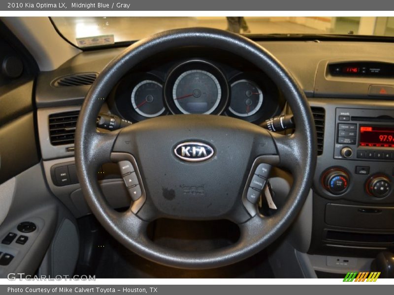 Midnight Blue / Gray 2010 Kia Optima LX