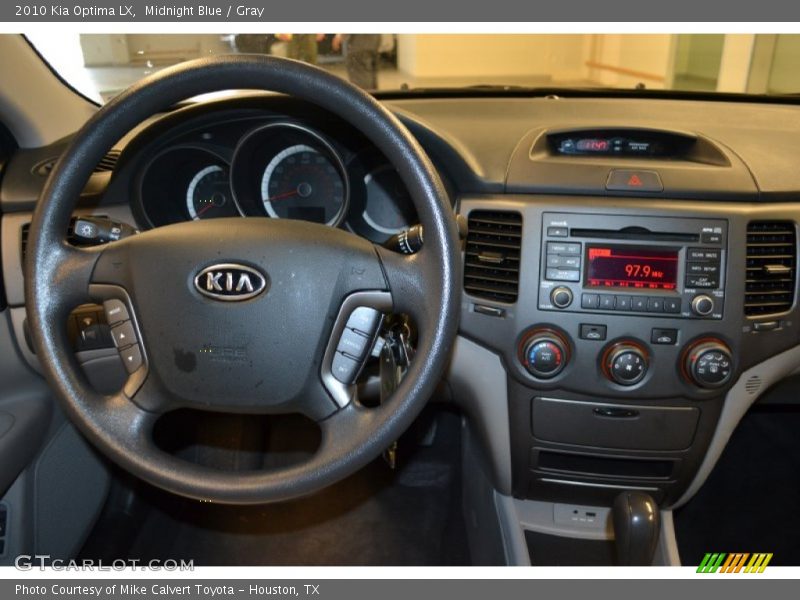 Midnight Blue / Gray 2010 Kia Optima LX