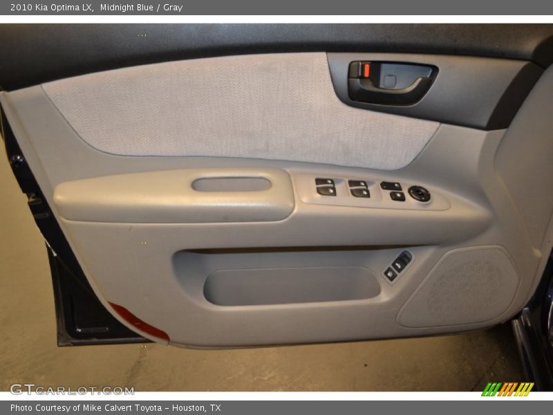 Midnight Blue / Gray 2010 Kia Optima LX