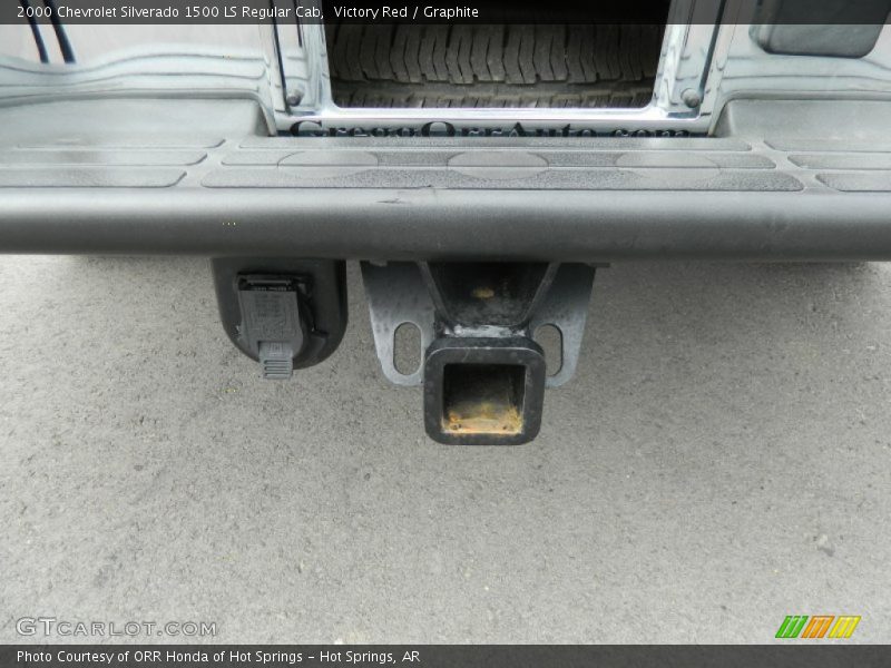 Victory Red / Graphite 2000 Chevrolet Silverado 1500 LS Regular Cab