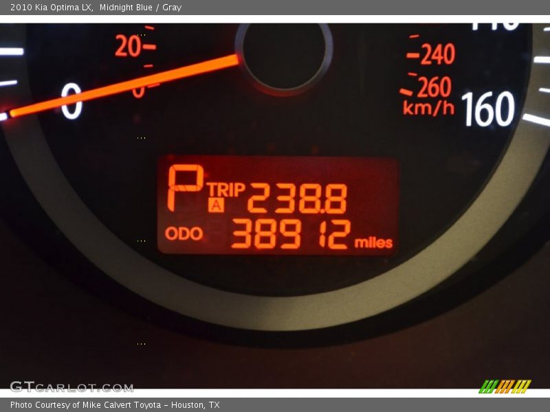 Midnight Blue / Gray 2010 Kia Optima LX