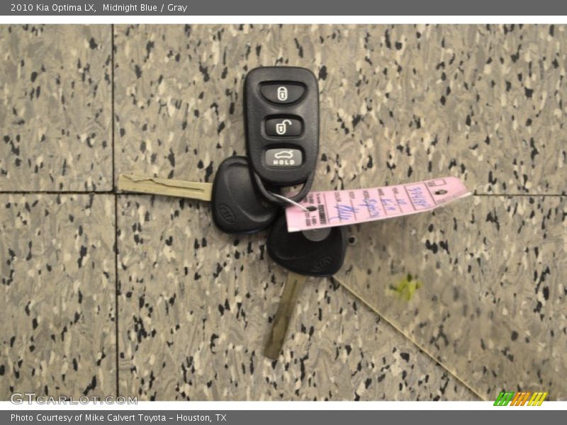 Midnight Blue / Gray 2010 Kia Optima LX