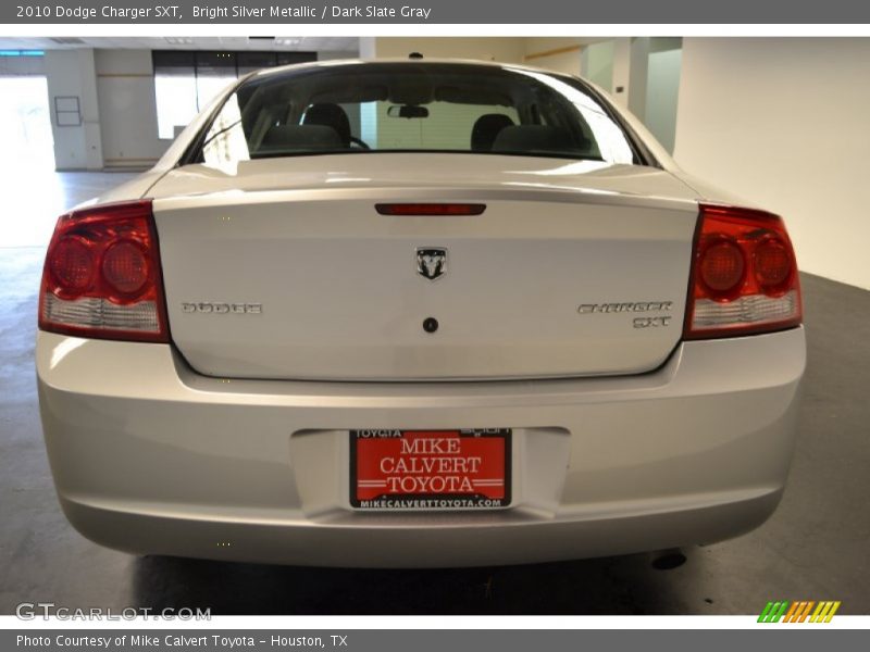 Bright Silver Metallic / Dark Slate Gray 2010 Dodge Charger SXT