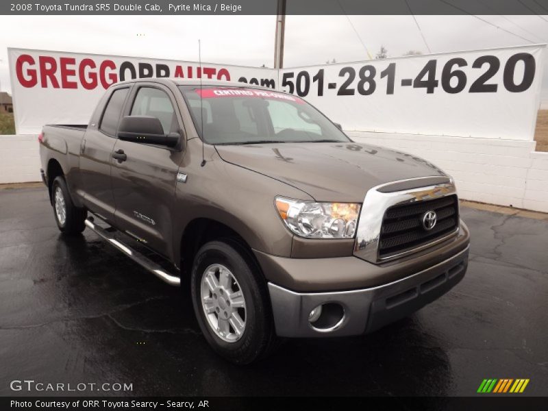 Pyrite Mica / Beige 2008 Toyota Tundra SR5 Double Cab