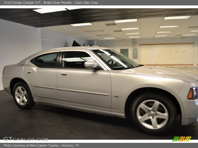 Bright Silver Metallic / Dark Slate Gray 2010 Dodge Charger SXT