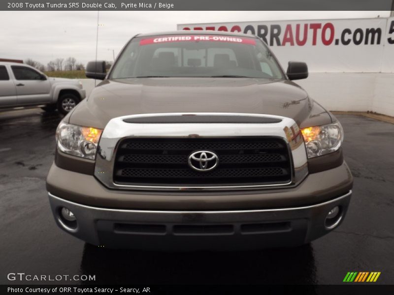 Pyrite Mica / Beige 2008 Toyota Tundra SR5 Double Cab