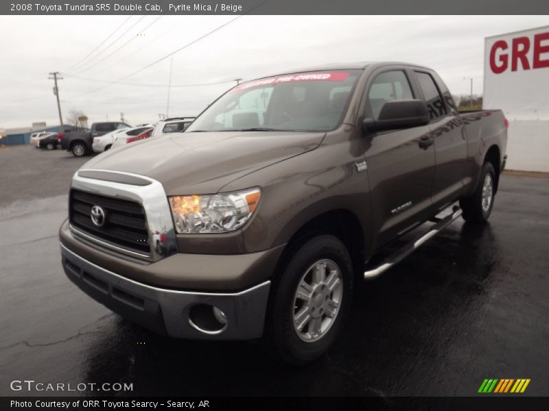 Pyrite Mica / Beige 2008 Toyota Tundra SR5 Double Cab