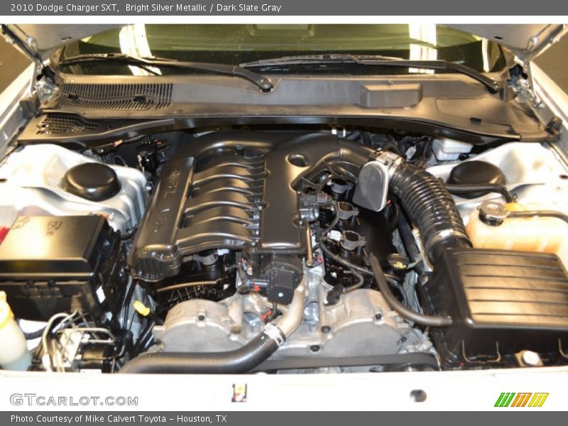 Bright Silver Metallic / Dark Slate Gray 2010 Dodge Charger SXT