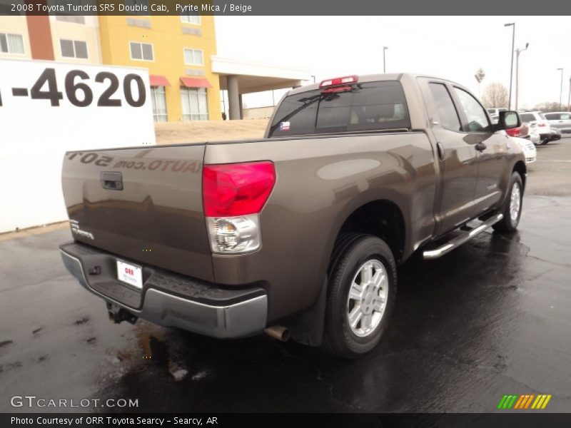 Pyrite Mica / Beige 2008 Toyota Tundra SR5 Double Cab
