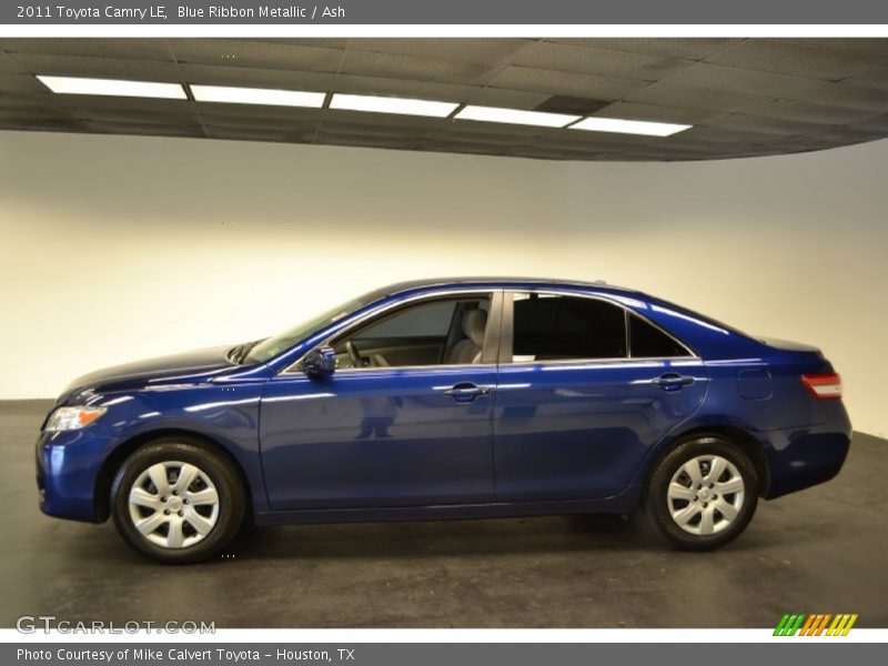 Blue Ribbon Metallic / Ash 2011 Toyota Camry LE