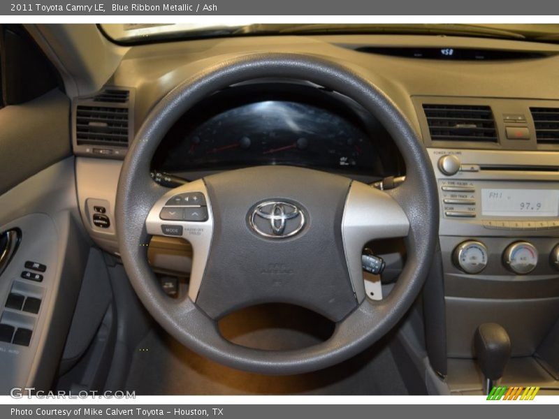 Blue Ribbon Metallic / Ash 2011 Toyota Camry LE