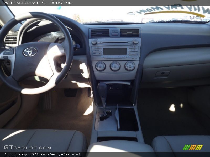 Super White / Bisque 2011 Toyota Camry LE
