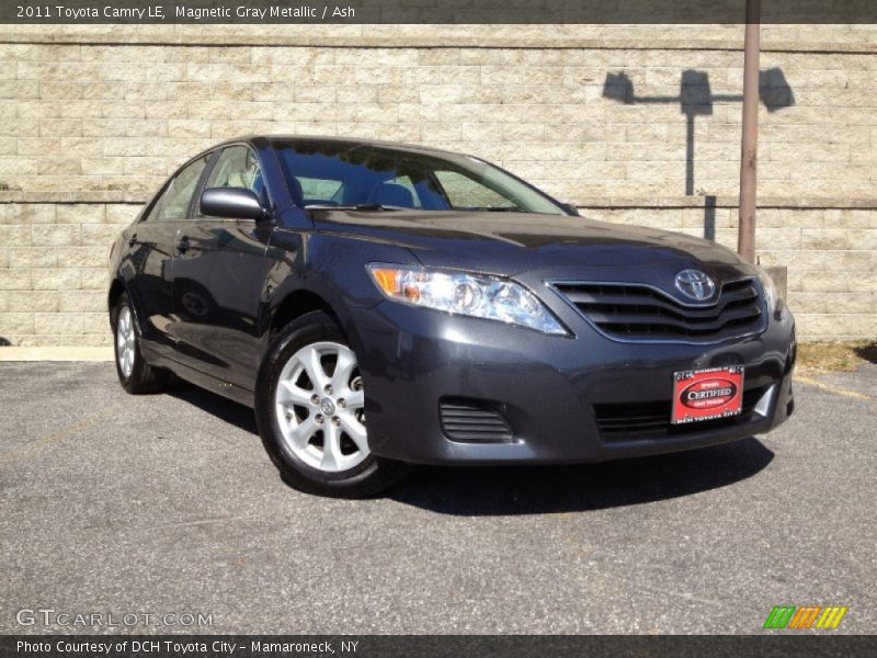 Magnetic Gray Metallic / Ash 2011 Toyota Camry LE