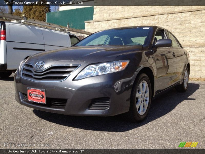 Magnetic Gray Metallic / Ash 2011 Toyota Camry LE