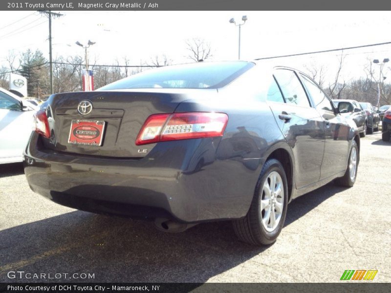 Magnetic Gray Metallic / Ash 2011 Toyota Camry LE