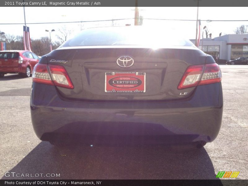Magnetic Gray Metallic / Ash 2011 Toyota Camry LE