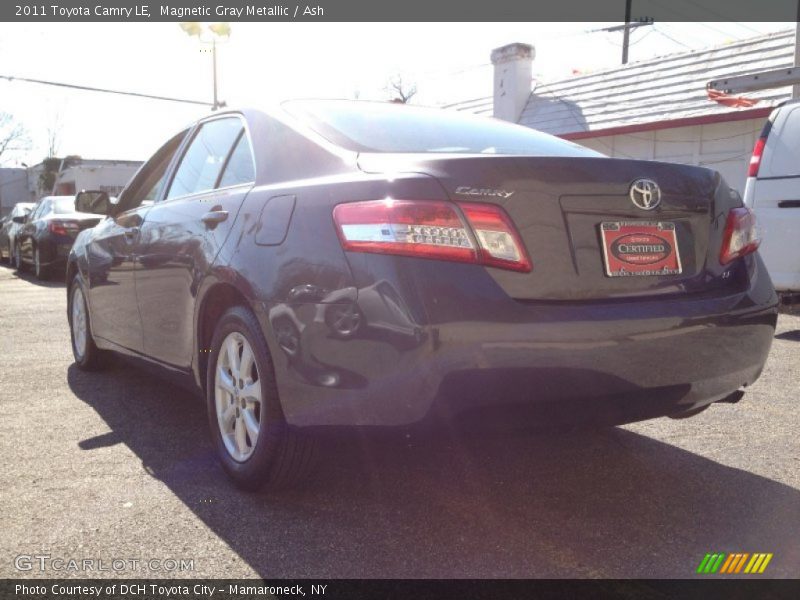 Magnetic Gray Metallic / Ash 2011 Toyota Camry LE