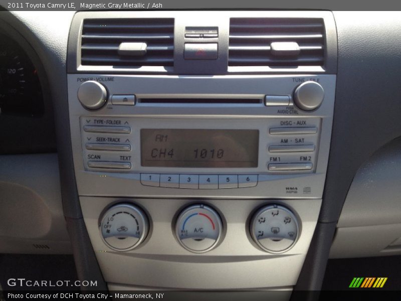 Magnetic Gray Metallic / Ash 2011 Toyota Camry LE