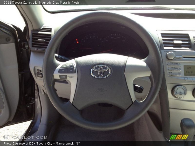 Magnetic Gray Metallic / Ash 2011 Toyota Camry LE