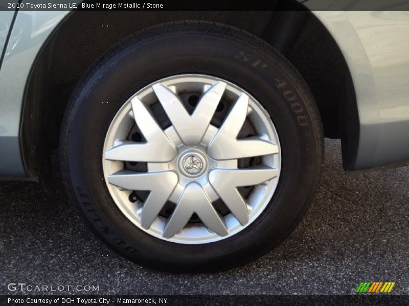 Blue Mirage Metallic / Stone 2010 Toyota Sienna LE