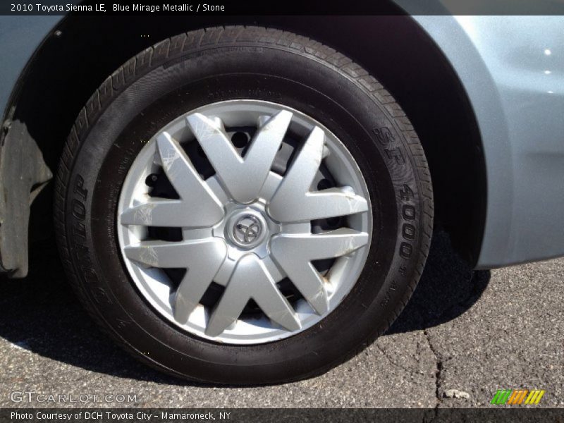 Blue Mirage Metallic / Stone 2010 Toyota Sienna LE