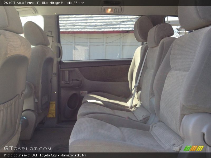 Blue Mirage Metallic / Stone 2010 Toyota Sienna LE