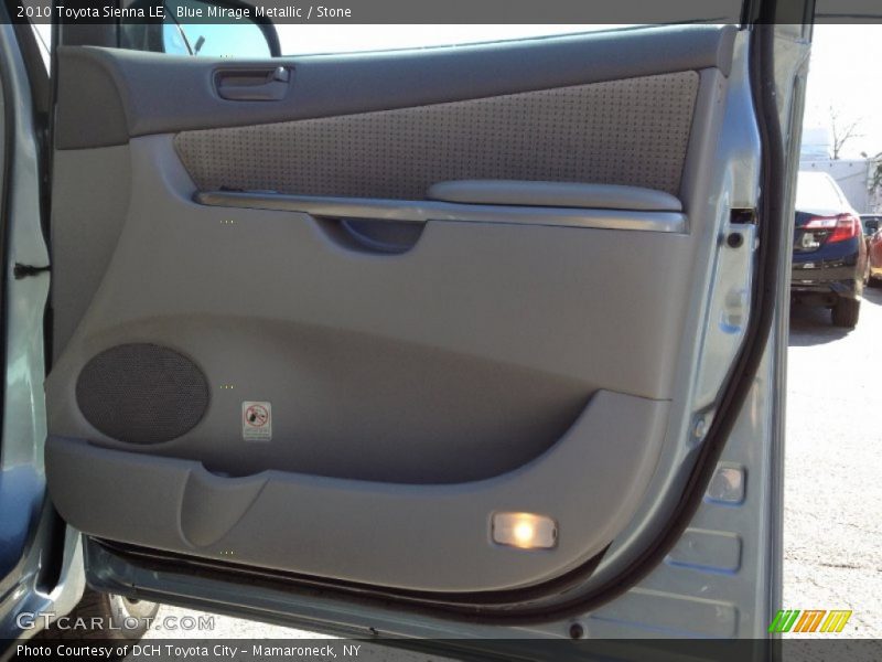 Blue Mirage Metallic / Stone 2010 Toyota Sienna LE