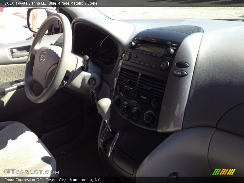 Blue Mirage Metallic / Stone 2010 Toyota Sienna LE
