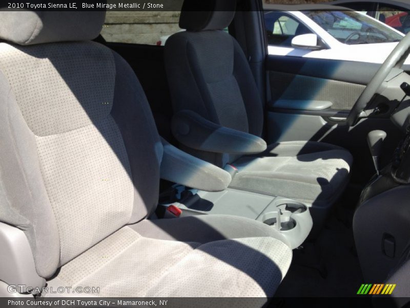 Blue Mirage Metallic / Stone 2010 Toyota Sienna LE
