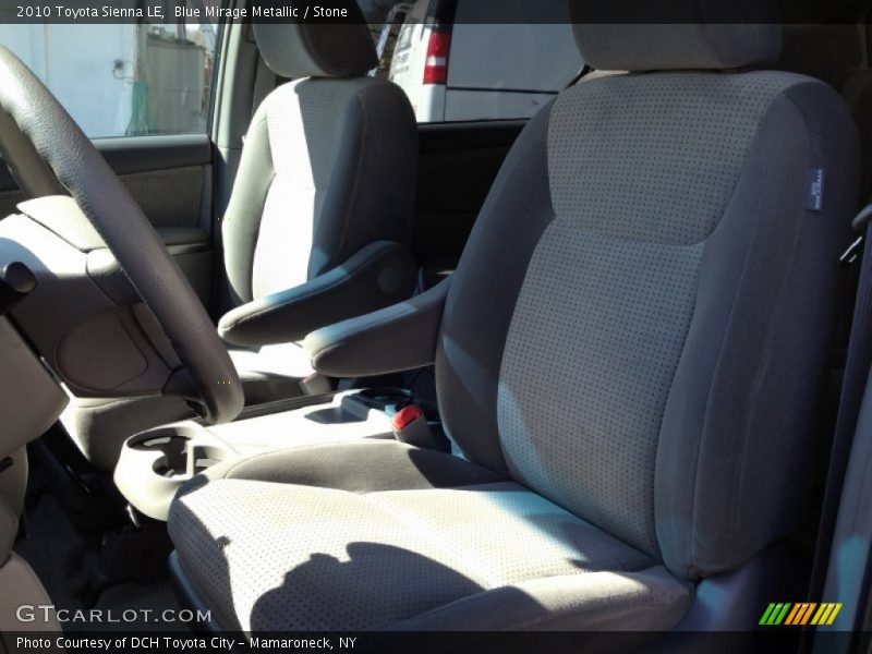 Blue Mirage Metallic / Stone 2010 Toyota Sienna LE