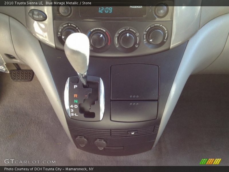 Blue Mirage Metallic / Stone 2010 Toyota Sienna LE