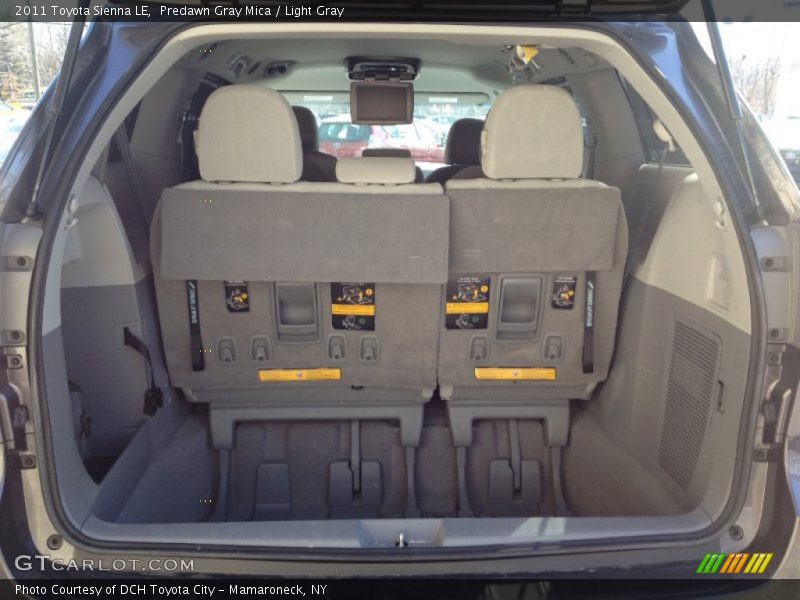 Predawn Gray Mica / Light Gray 2011 Toyota Sienna LE